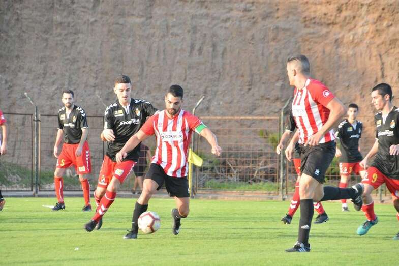 Partido del Unión Marina en su campo en esta temporada (Foto Unión Marina)
